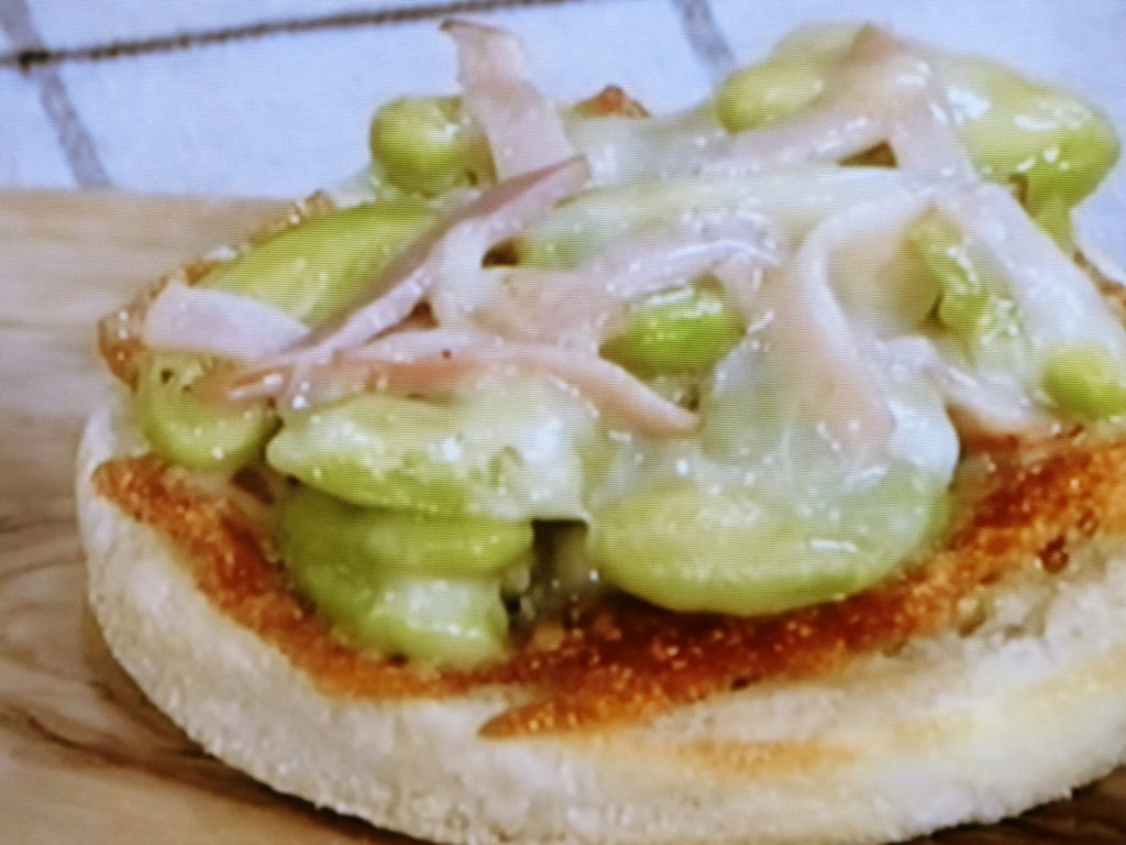 【ひるまえほっと】そら豆のチーズ焼きのレシピ・高城順子