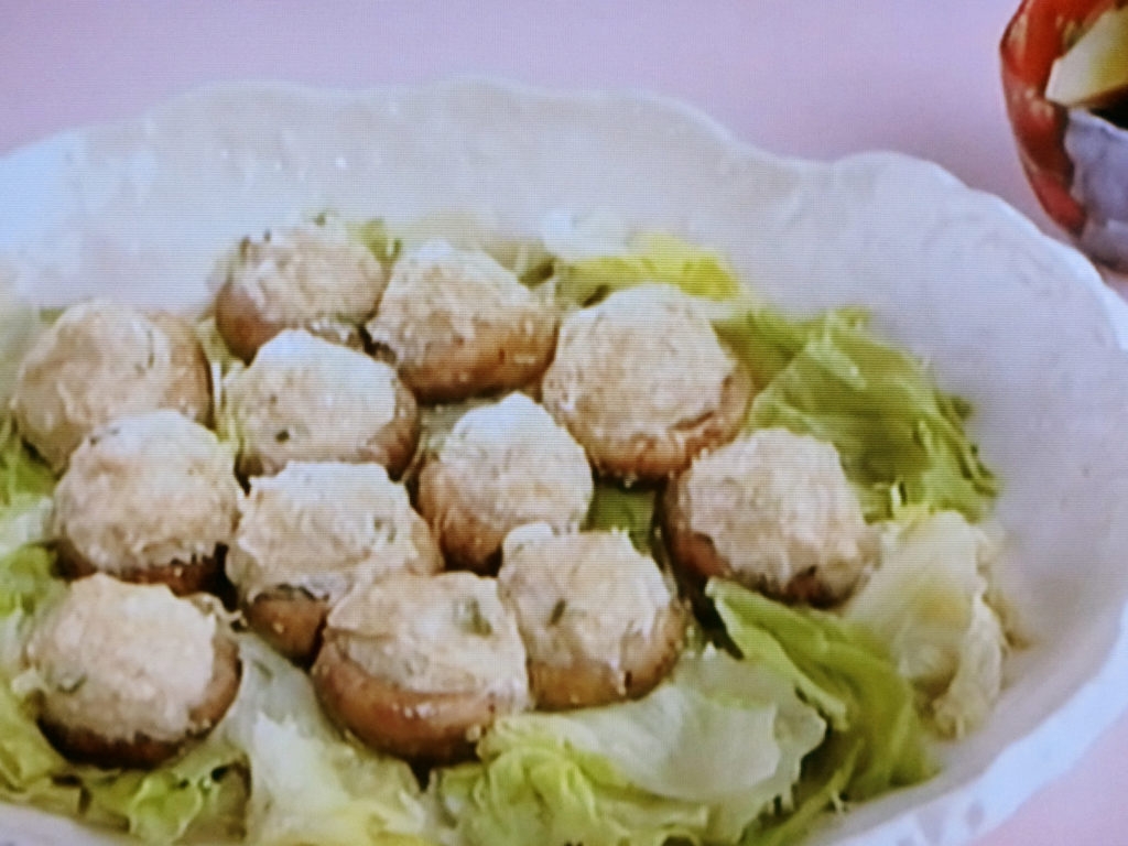 【上沼恵美子のおしゃべりクッキング】しいたけの重ね蒸しのレシピ・上沼恵美子・岡本健二