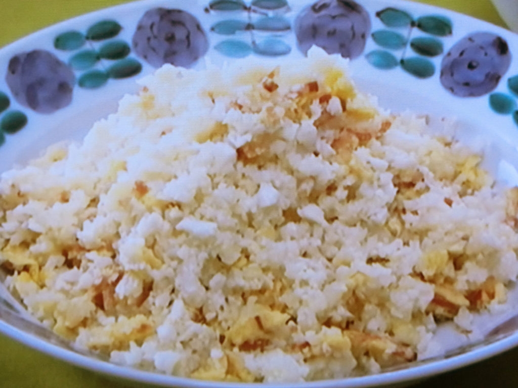 【おかずのクッキング】カリフラワーライスのレシピ・土井善晴