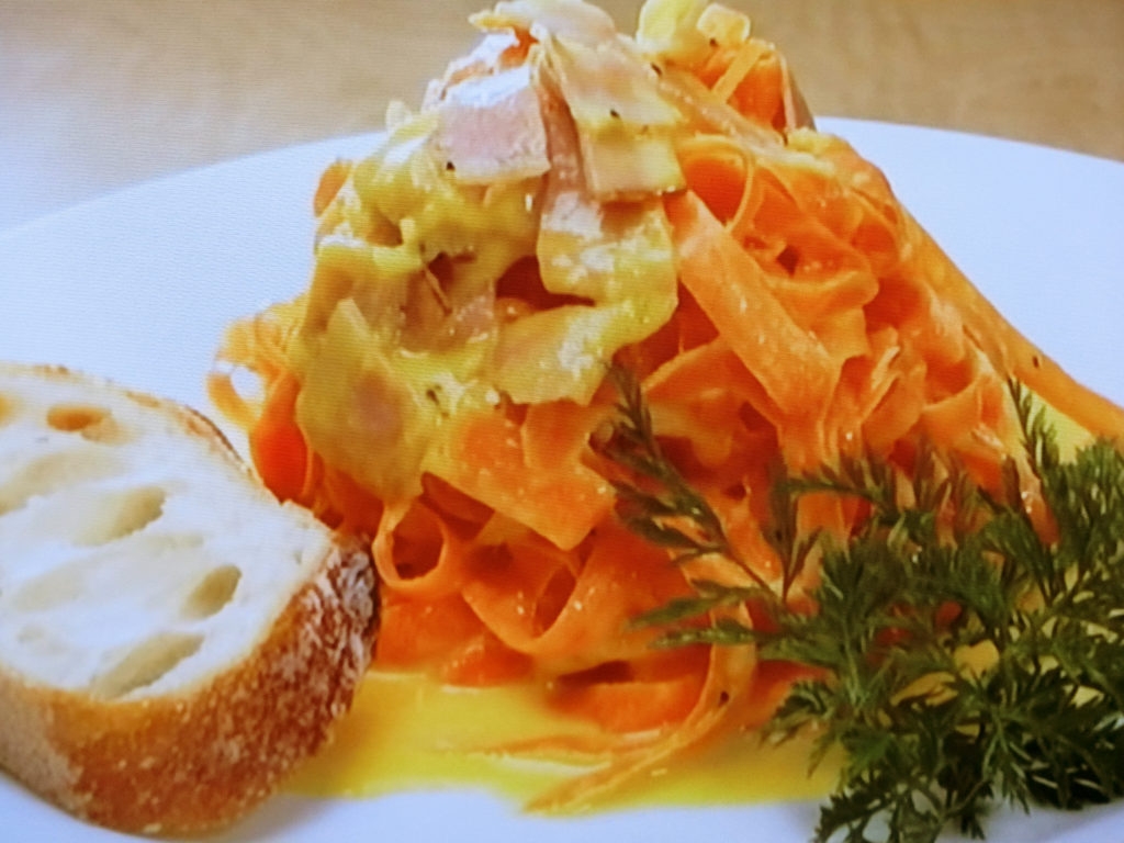 【うまいッ！】にんじんカルボナーラのレシピ