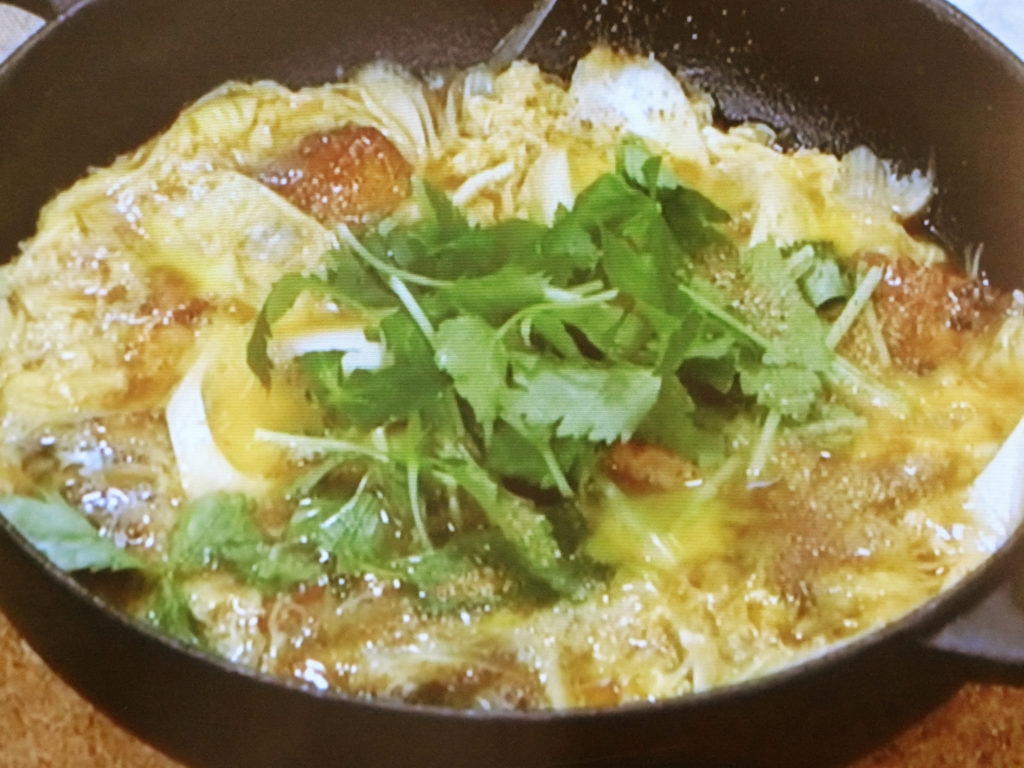 【どさんこワイド179】鶏と椎茸の柳川風のレシピ・奥様ここでもう一品・星澤幸子