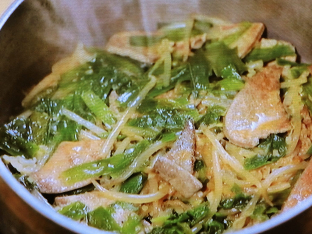 【相葉マナブ】レバニラ釜飯のレシピ・相葉雅紀