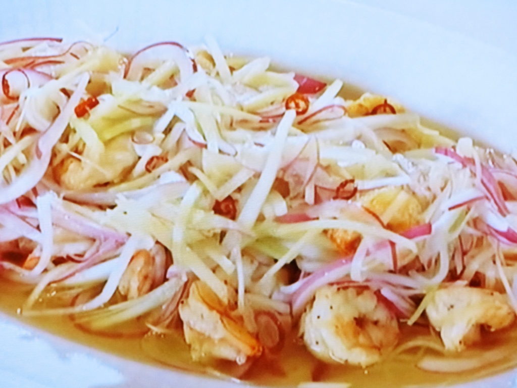 【きょうの料理】えびのマリネサラダのレシピ・栗原はるみ・谷原章介