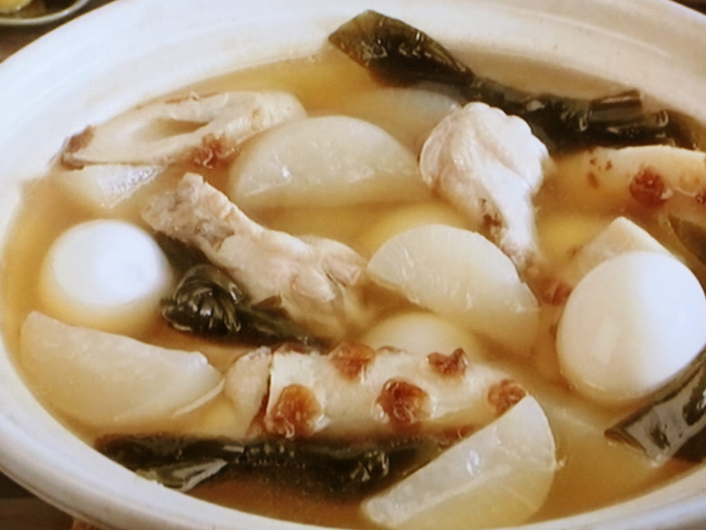 【キューピー３分クッキング】鶏肉のおでんのレシピ・田口成子