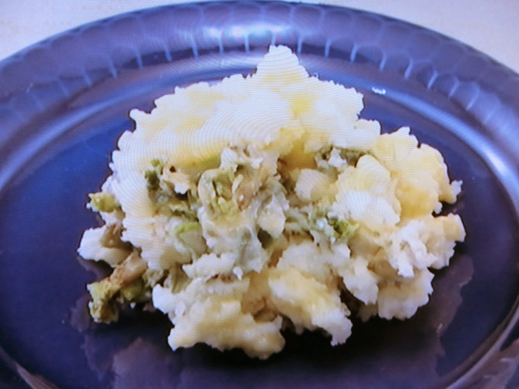 【おかずのクッキング】ふきのとうのポテトあえのレシピ・土井善晴