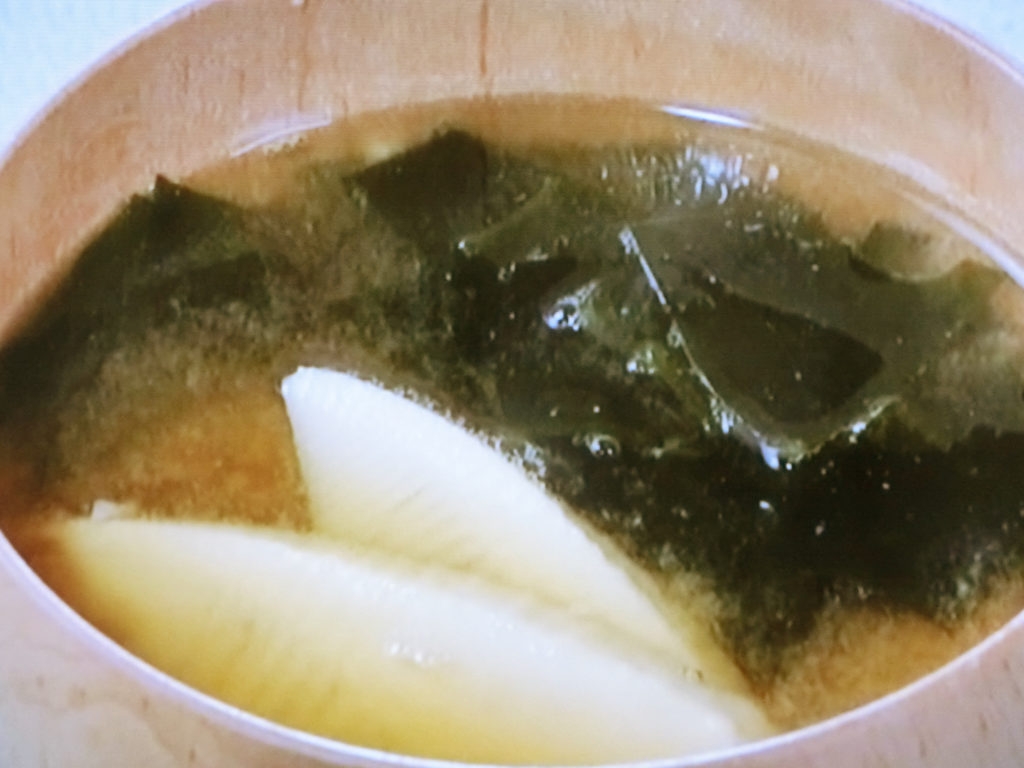 【きょうの料理ビギナーズ】わかめとたけのこのみそ汁のレシピ・藤野嘉子