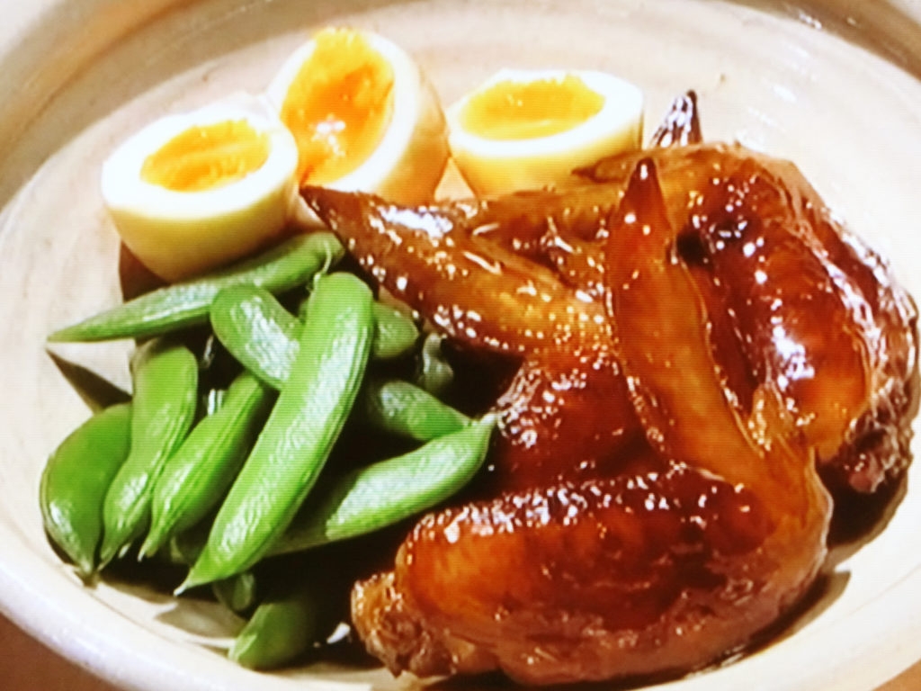 【きょうの料理】手羽先と半熟卵の紅茶煮のレシピ・小林まさみ