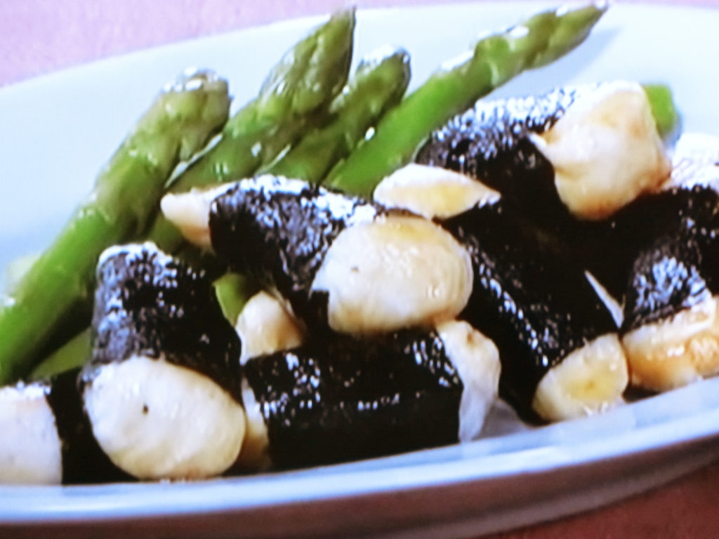 【きょうの料理ビギナーズ】鶏肉の磯辺焼き アスパラ添えのレシピ・藤野嘉子