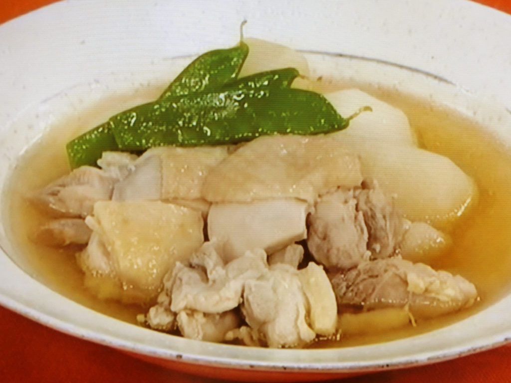 【きょうの料理】鶏ももとかぶのスープ煮のレシピ・笠原将弘