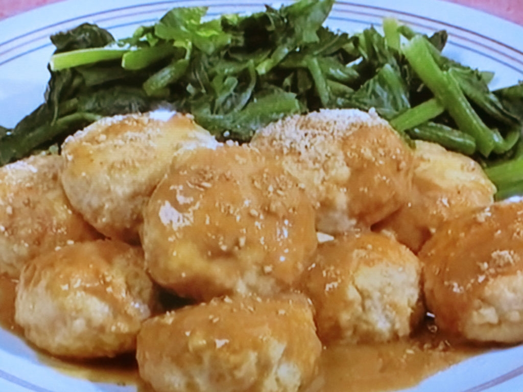 【キューピー３分クッキング】豆腐入りつくねのごま照り焼きのレシピ・田口成子