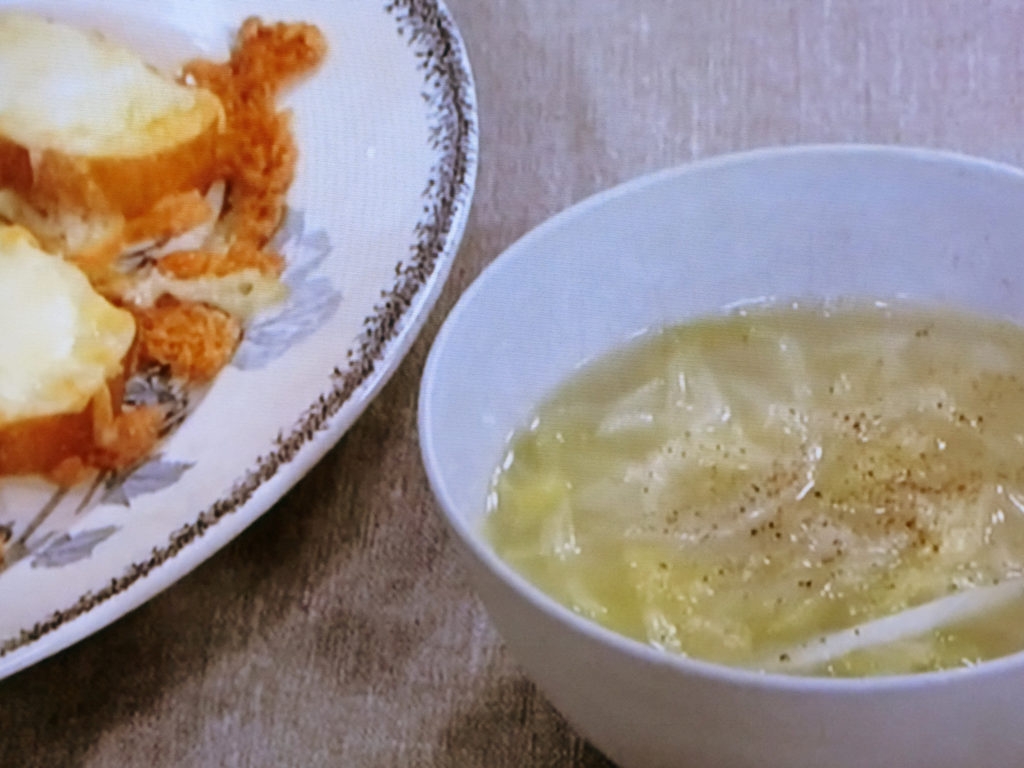 【きょうの料理】春キャベツのオニオングラタン風のレシピ・井原裕子