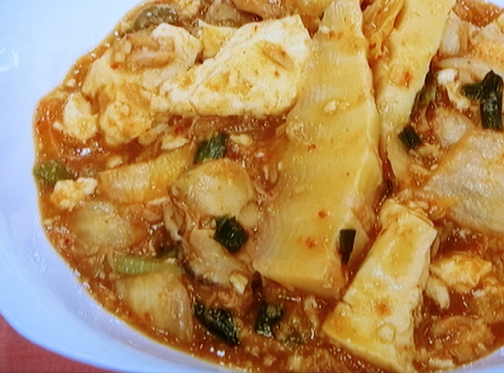 【よじごじDays】キムチの赤みそ煮のレシピ・長野博