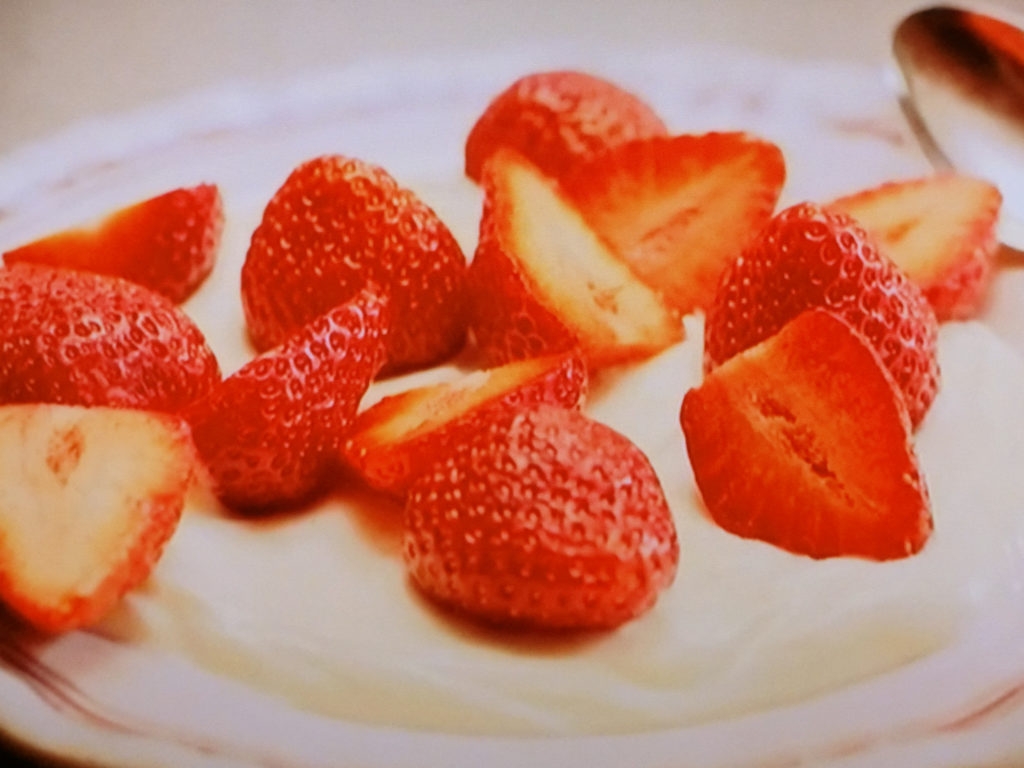 【きょうの料理】いちごのヨーグルトクリームのレシピ・小堀紀代美