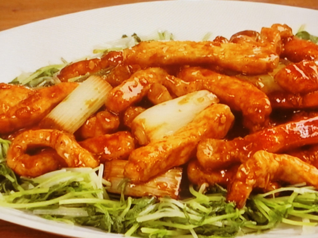 【キューピー３分クッキング】豚肉と長ねぎの炒め煮 甜麺醤風味のレシピ・田口成子