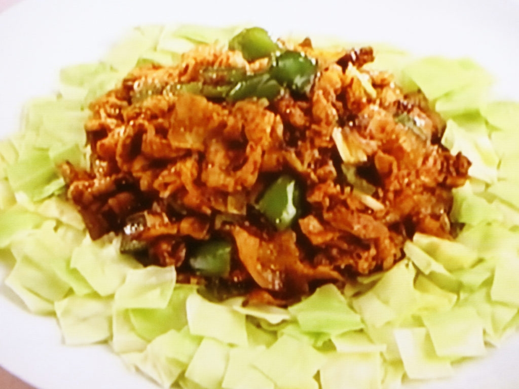 【上沼恵美子のおしゃべりクッキング】かんたん回鍋肉（ホイコーロー）のレシピ・上沼恵美子・石川智之