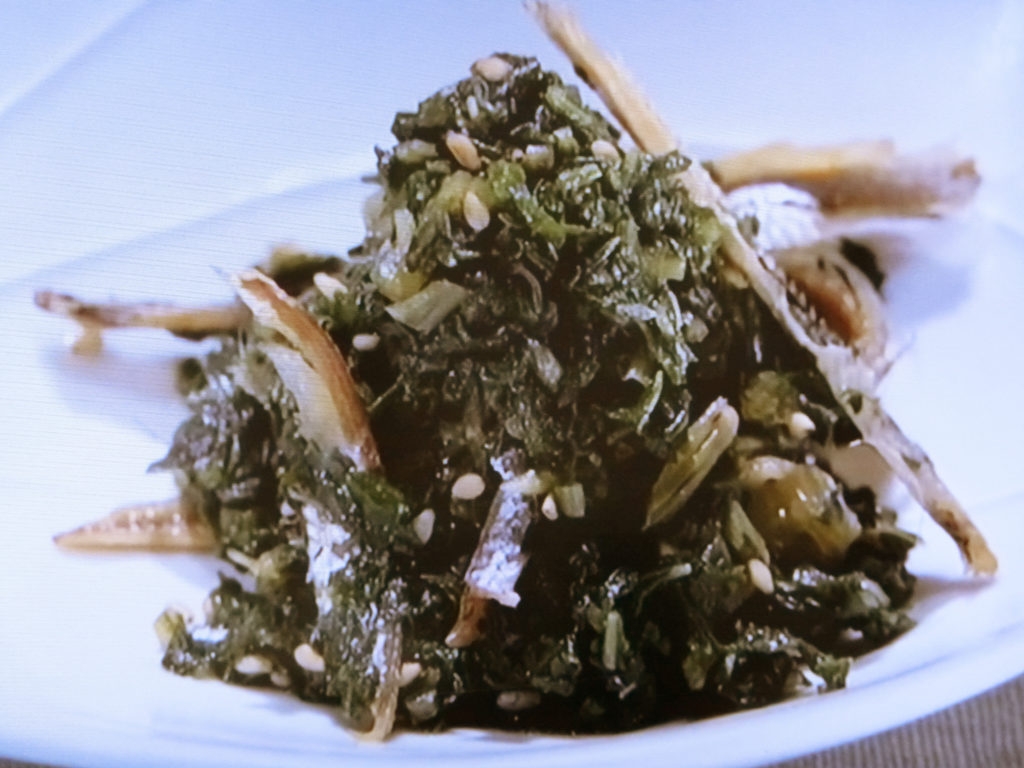【きょうの料理】ふきの葉のいり煮のレシピ・野崎洋光
