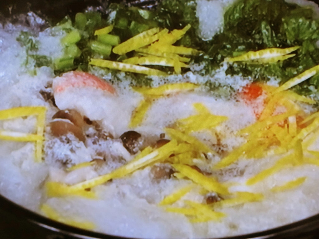 【ひるまえほっと】きんめだいのみぞれ鍋のレシピ・本多京子