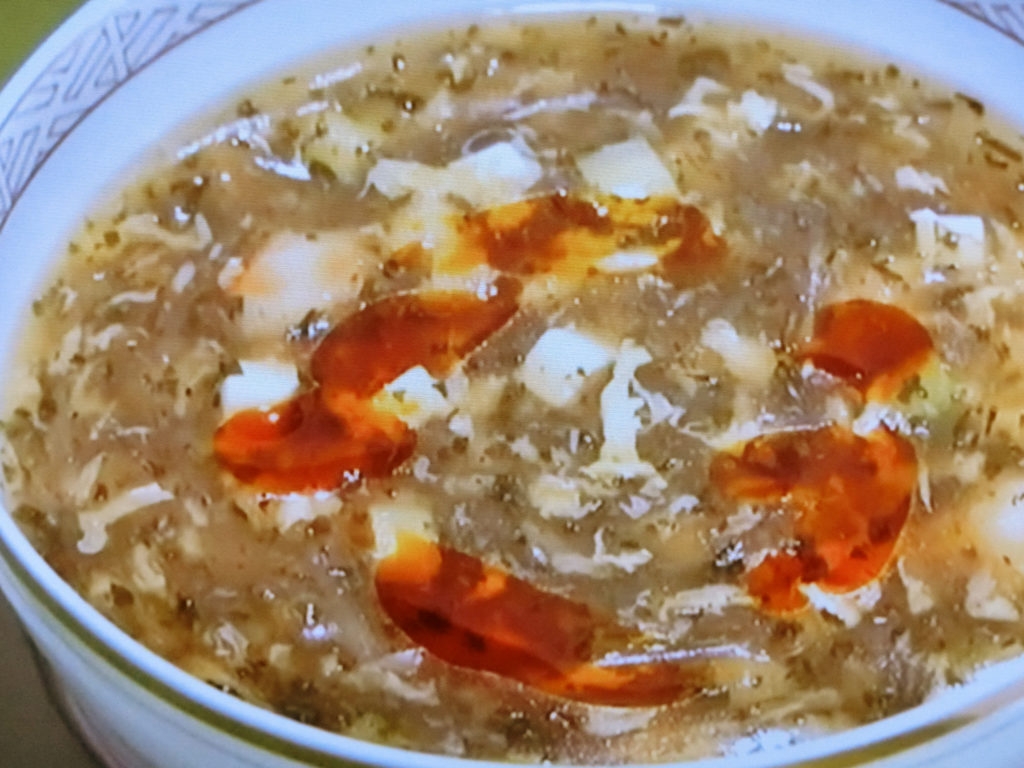 【きょうの料理】アカモク酸辣湯（サンラータン）のレシピ・陳健太郎