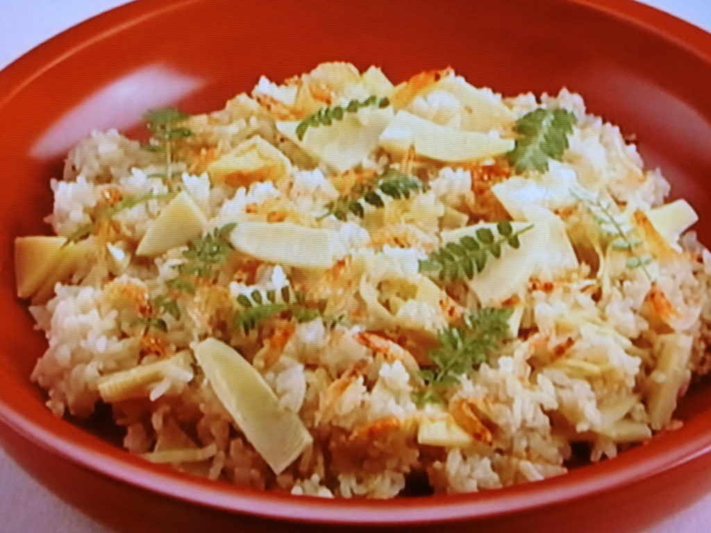 【上沼恵美子のおしゃべりクッキング】筍の桜ご飯のレシピ・上沼恵美子・岡本健二
