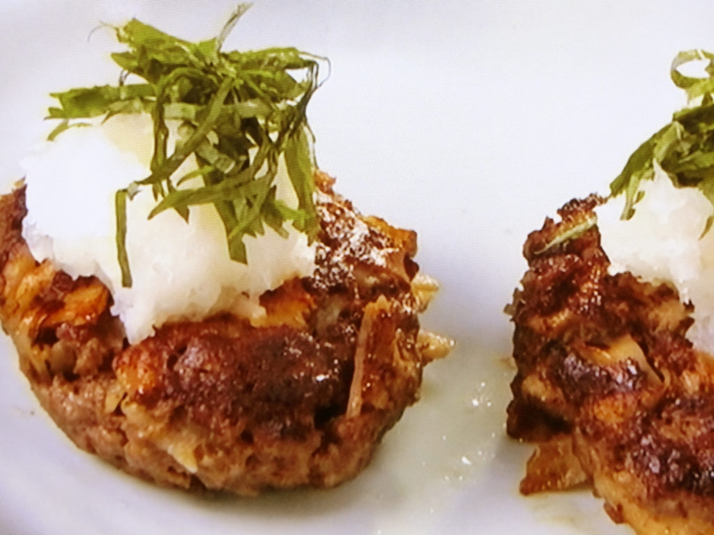 【男子ごはん】れんこんハンバーグのレシピ・国分太一・栗原心平