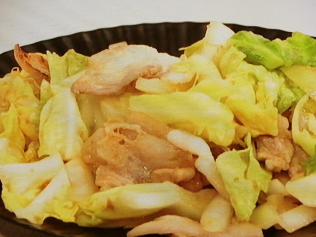 【ひるまえほっと】春キャベツと豚肉のみそ炒めのレシピ・きじまりゅうた
