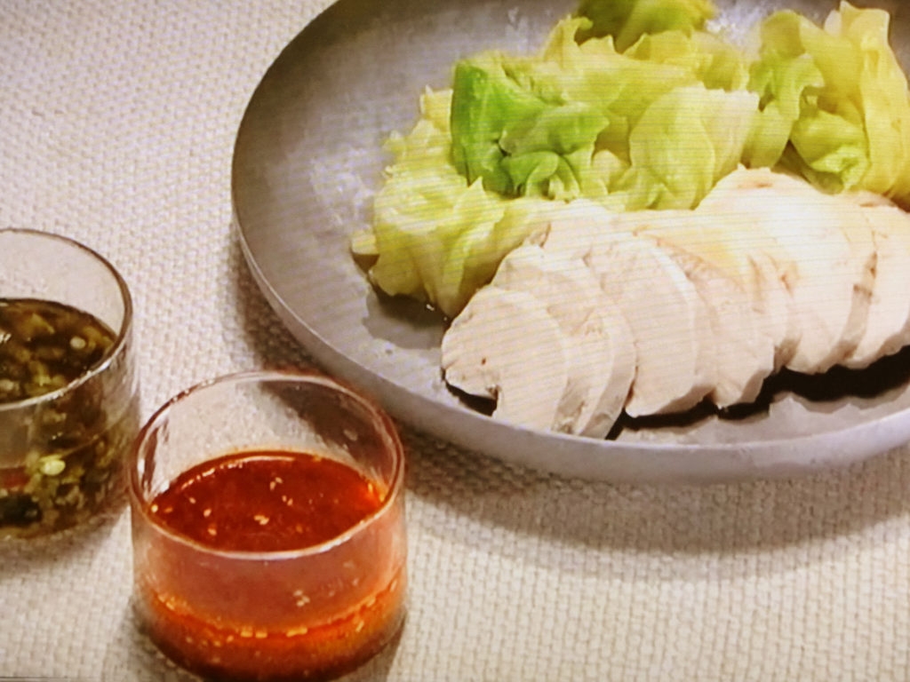 【きょうの料理】春キャベツとゆで鶏のアジアンだれのレシピ・坂田阿希子