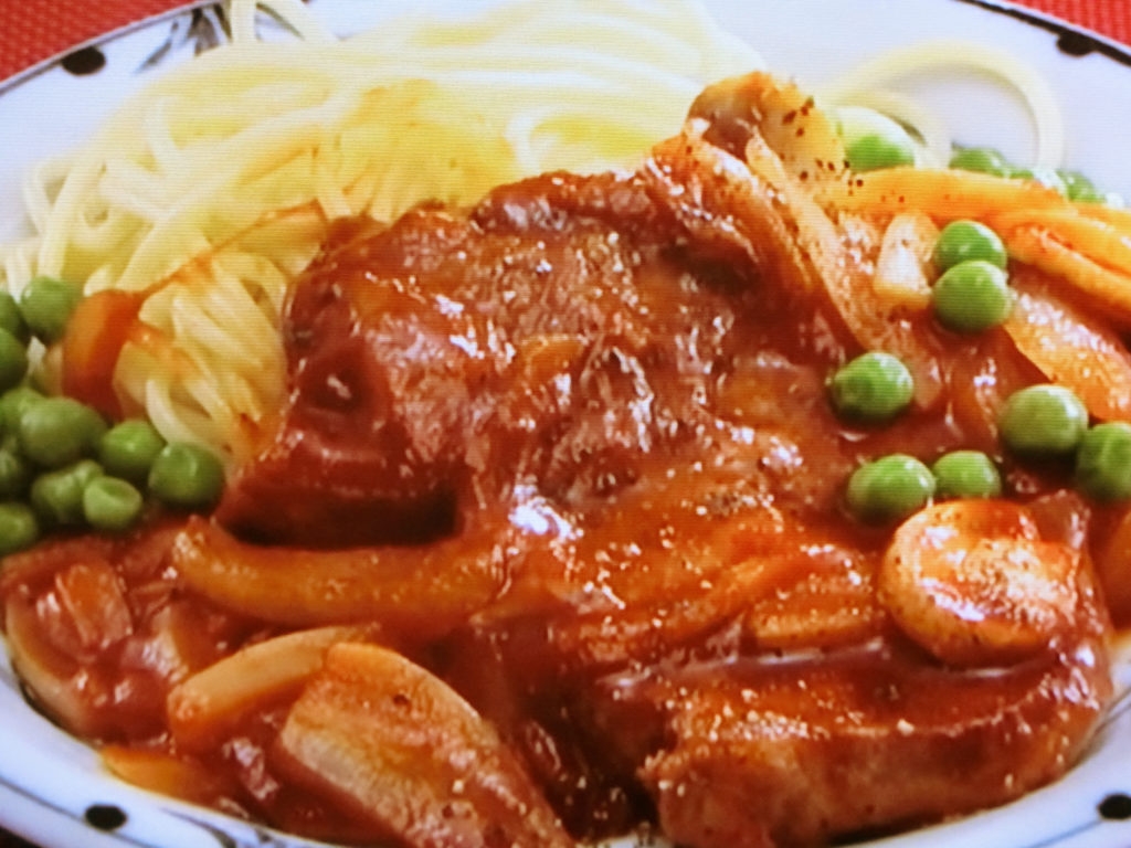 【おかずのクッキング】ポークチャップナポリタンのレシピ・土井善晴