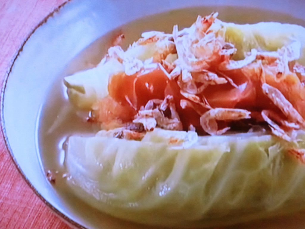 【きょうの料理】春キャベツとアンチョビの和風トマト煮のレシピ・高橋拓児