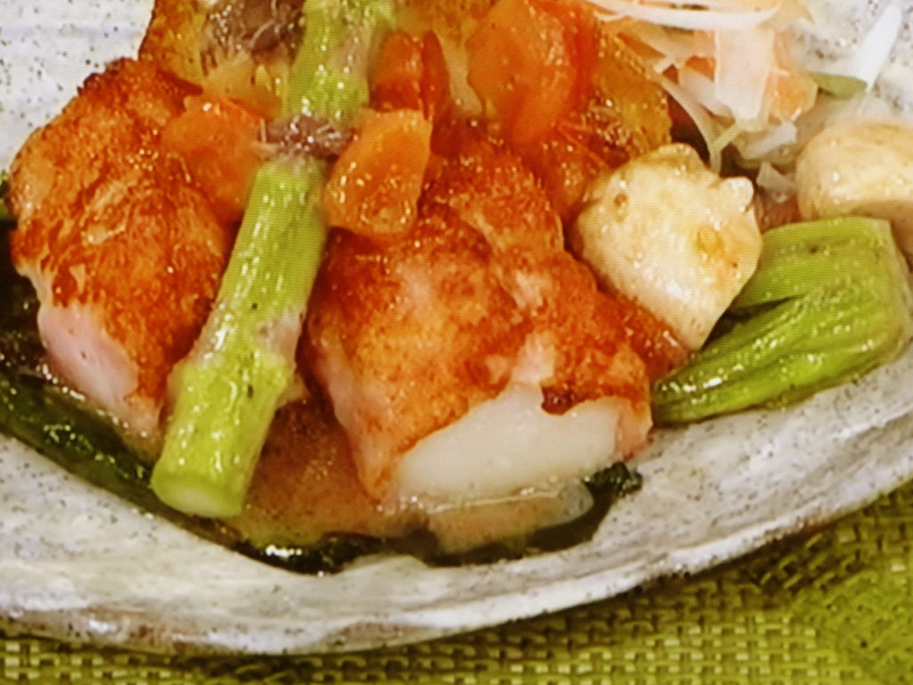 【ごごナマ】ホタテ貝のステーキサラダのレシピ・富永暖
