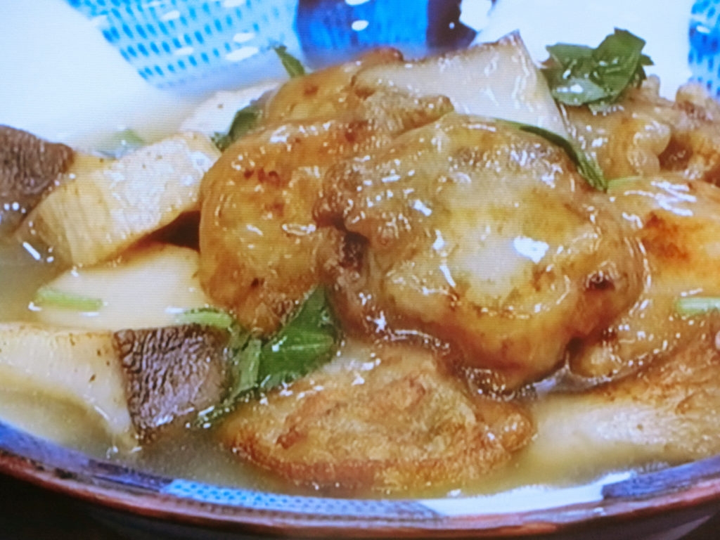 【ノンストップ】ホタテの磯辺焼き バターあんかけのレシピ・笠原将弘・笠原将弘のおかず道場