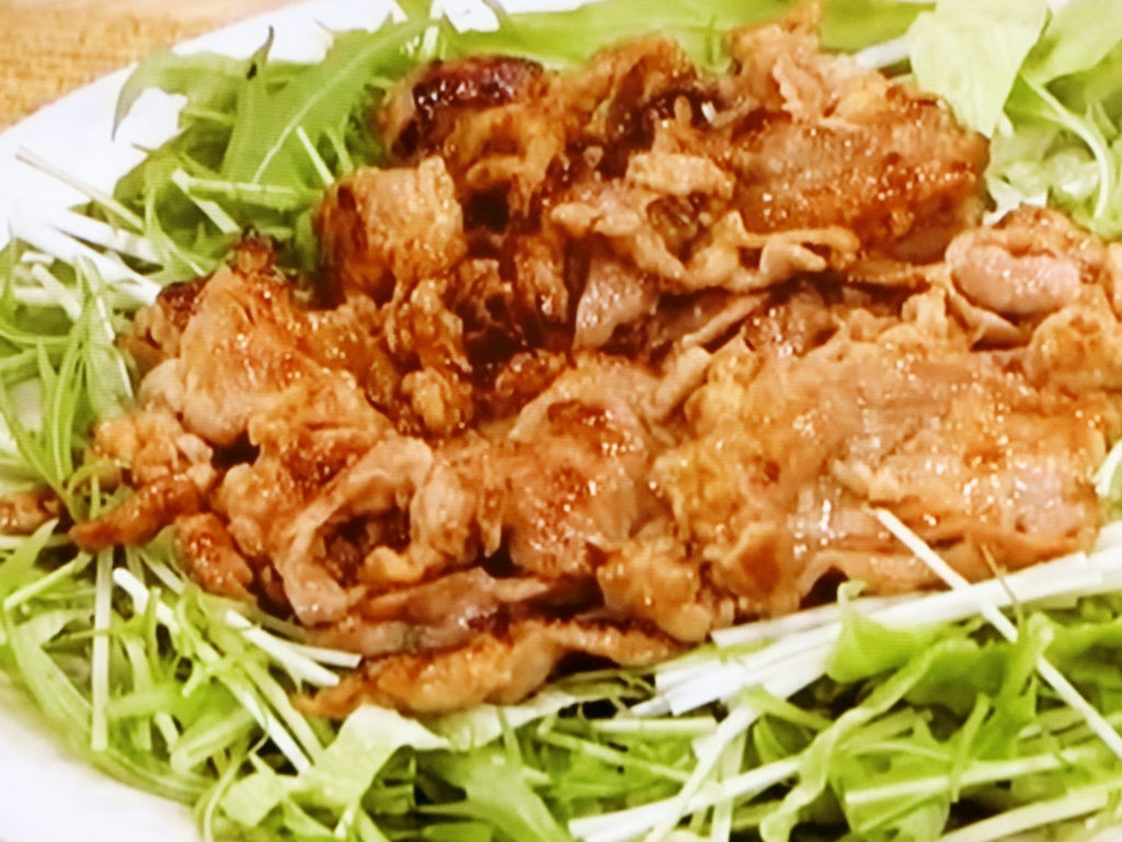 【きょうの料理】漬け豚肉炒め～和風みそだれのレシピ・上田淳子
