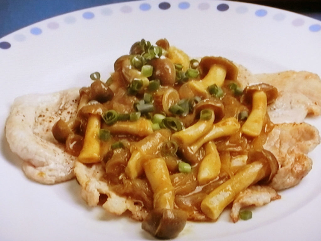 【キューピー３分クッキング】豚肉のソテー 新玉ねぎカレーソースのレシピ・田口成子