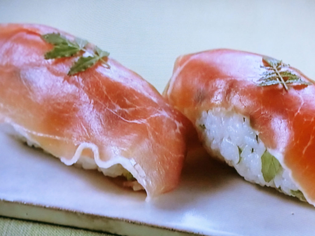 【きょうの料理】生ハムおにぎりのレシピ・大原千鶴