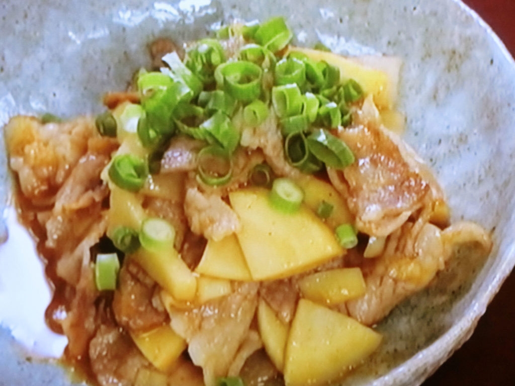 【趣味どきっ！】たけのこと豚バラ肉のピリ辛煮のレシピ・本多京子