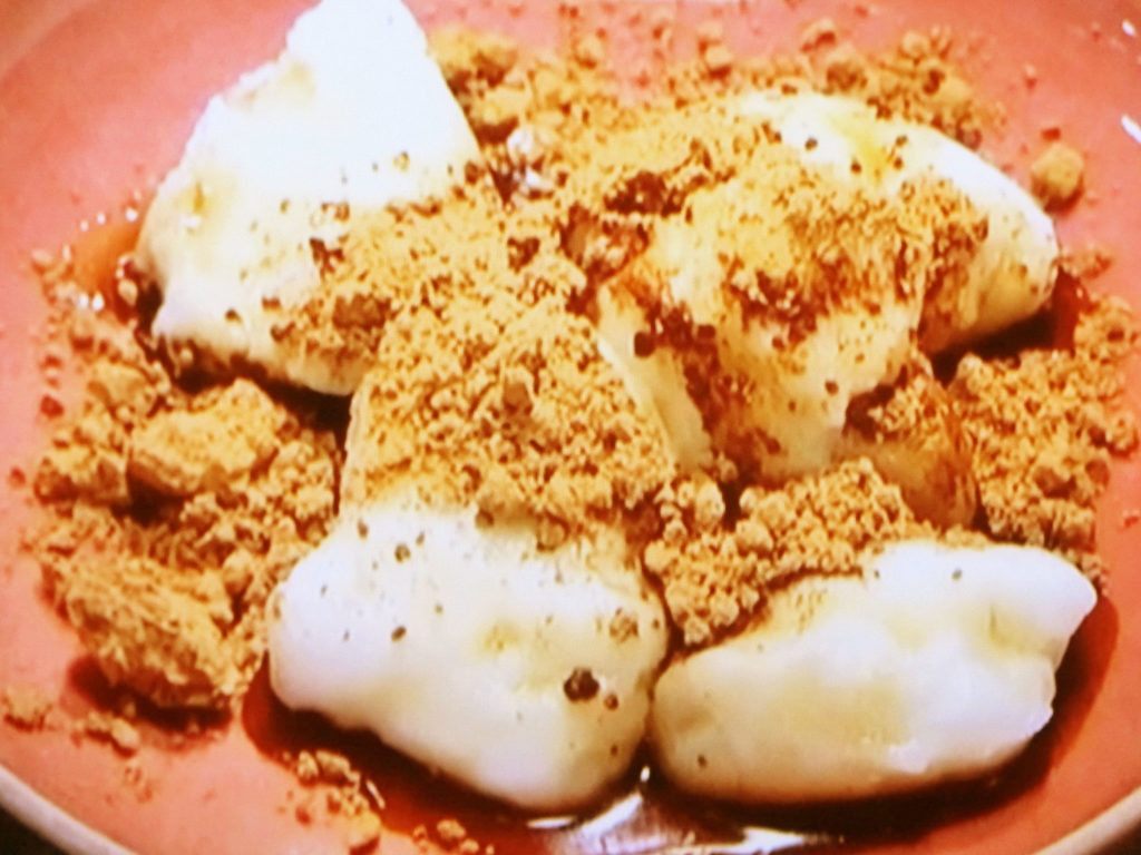 【きょうの料理】牛乳餅のきな粉＆黒みつがけのレシピ・本多京子
