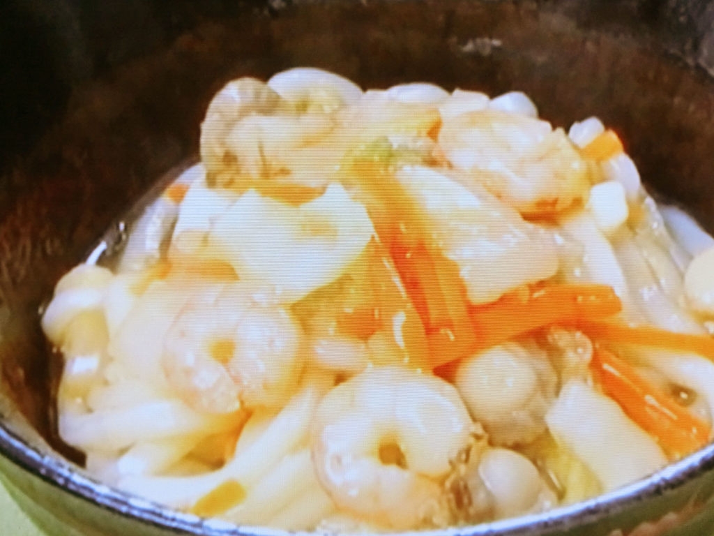 【ヒルナンデス】八宝菜うどんのレシピ