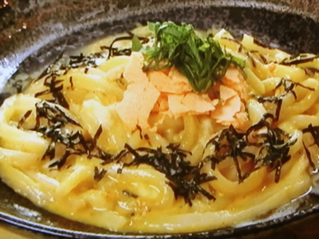 【ヒルナンデス】たらこカルボうどんのレシピ