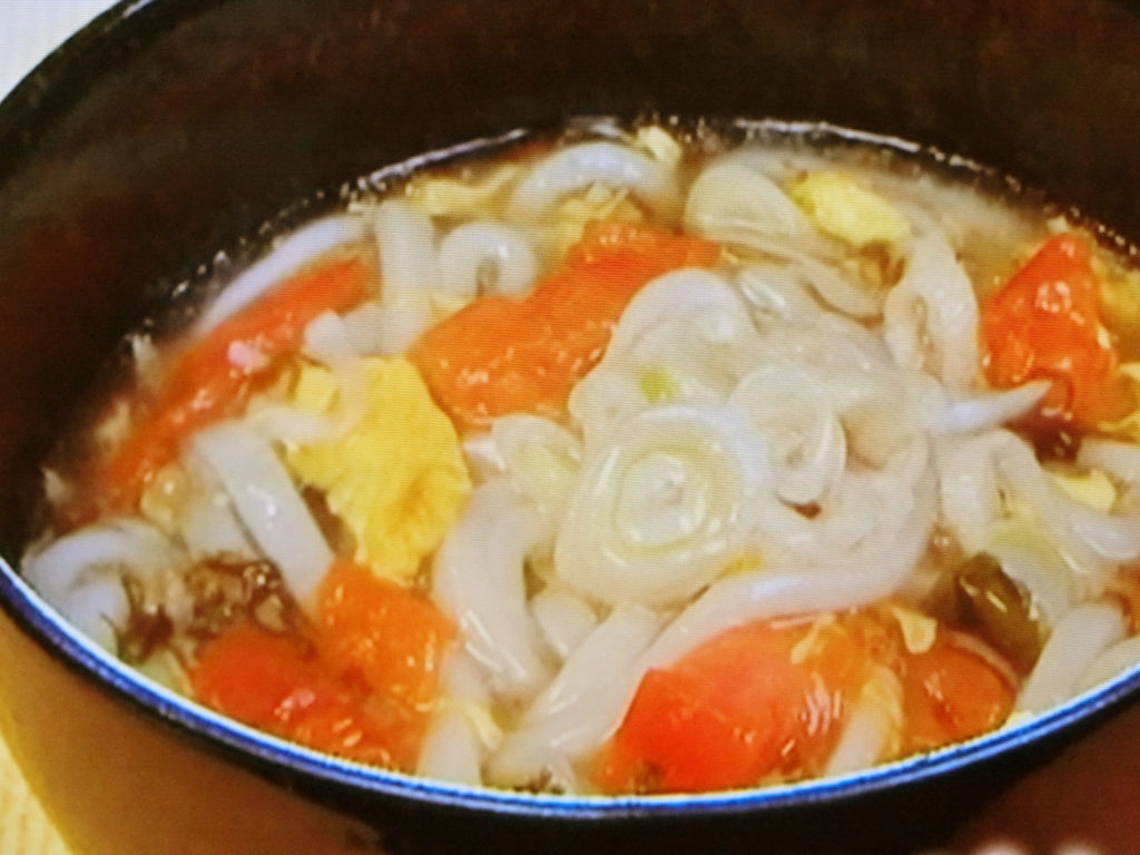 【ヒルナンデス】サンラータンうどんのレシピ