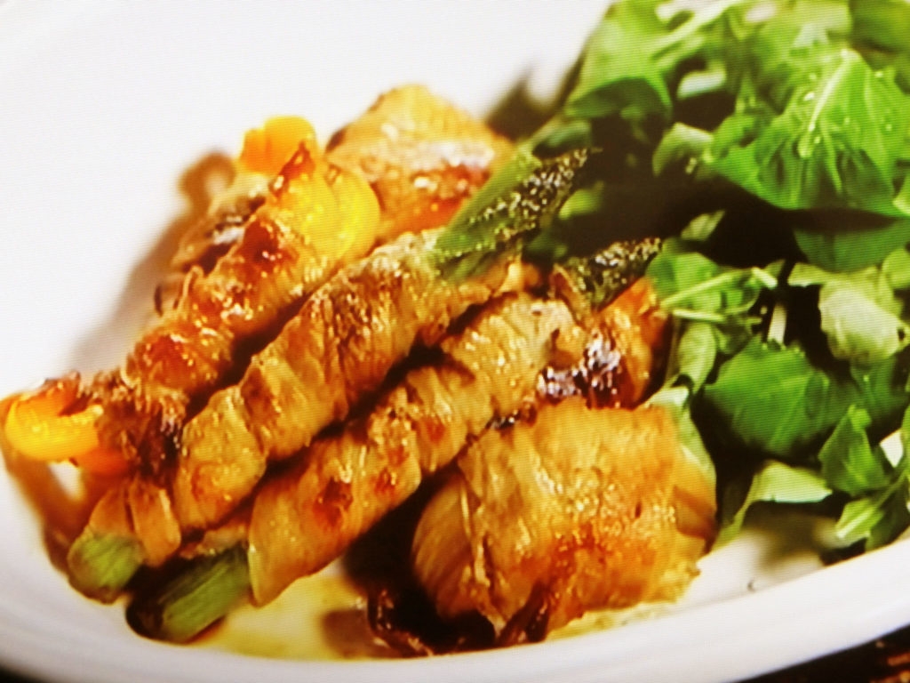 【暮らしのレシピ】肉巻きのレシピ・一田憲子