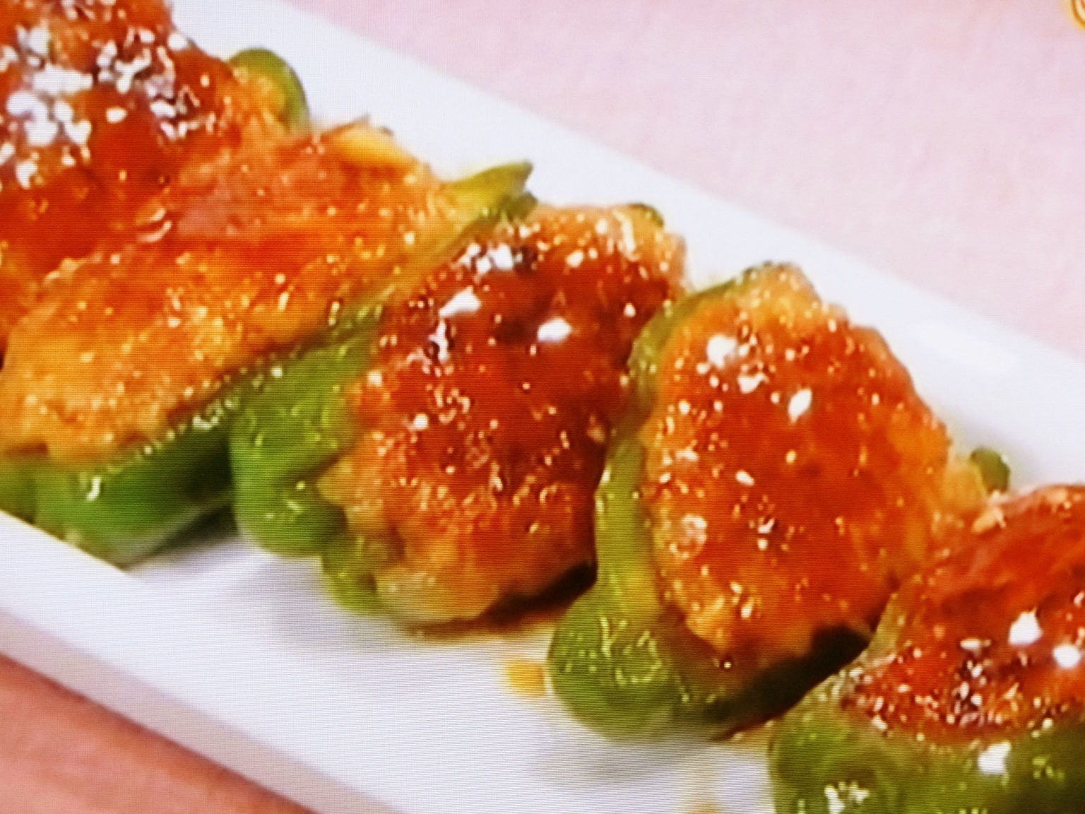 七面鳥の肉詰めピーマンのレシピ