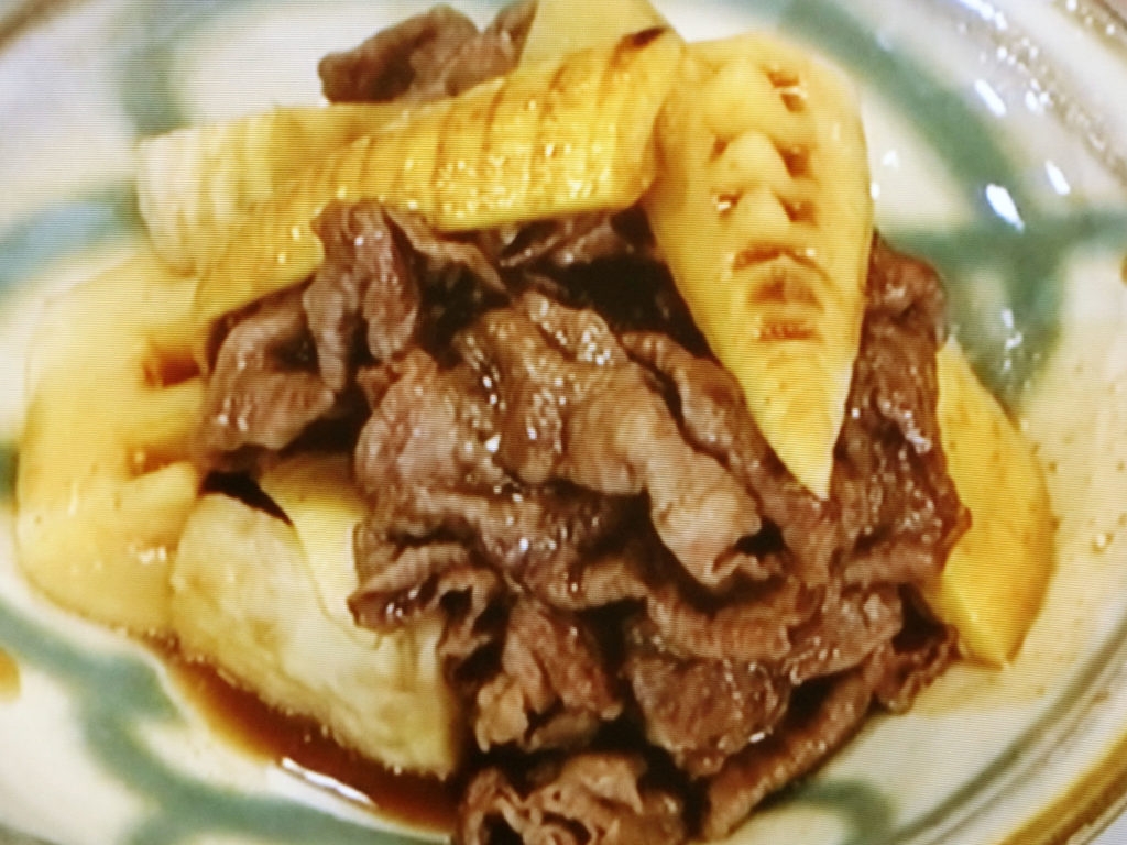 【ごごナマ】竹の子と肉のからみ焼煮のレシピ・佐々木浩