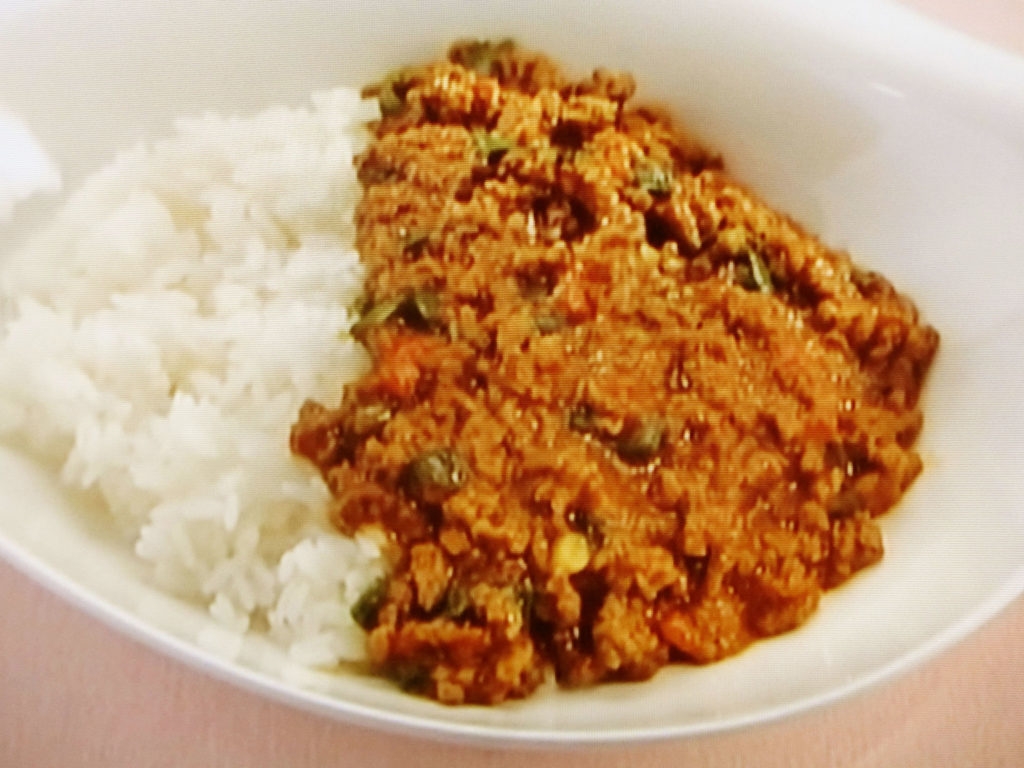 【上沼恵美子のおしゃべりクッキング】山椒風味のキーマカレーのレシピ・上沼恵美子・小池浩司