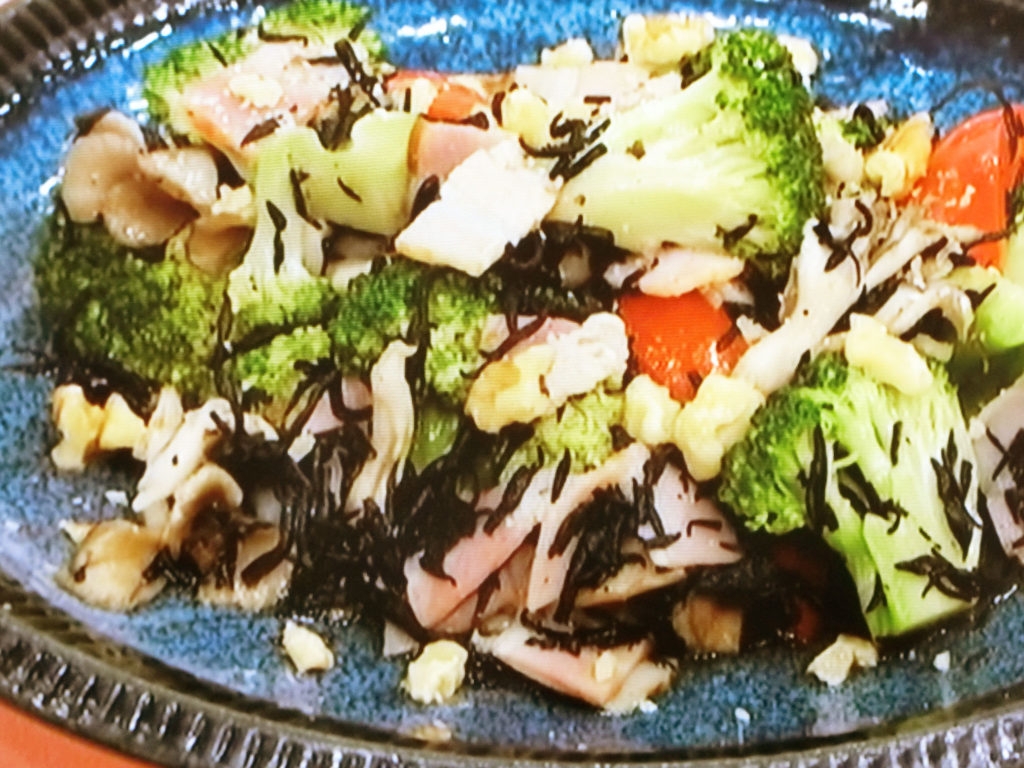 【なないろ日和！】ひじきのホットサラダのレシピ・高橋善郎