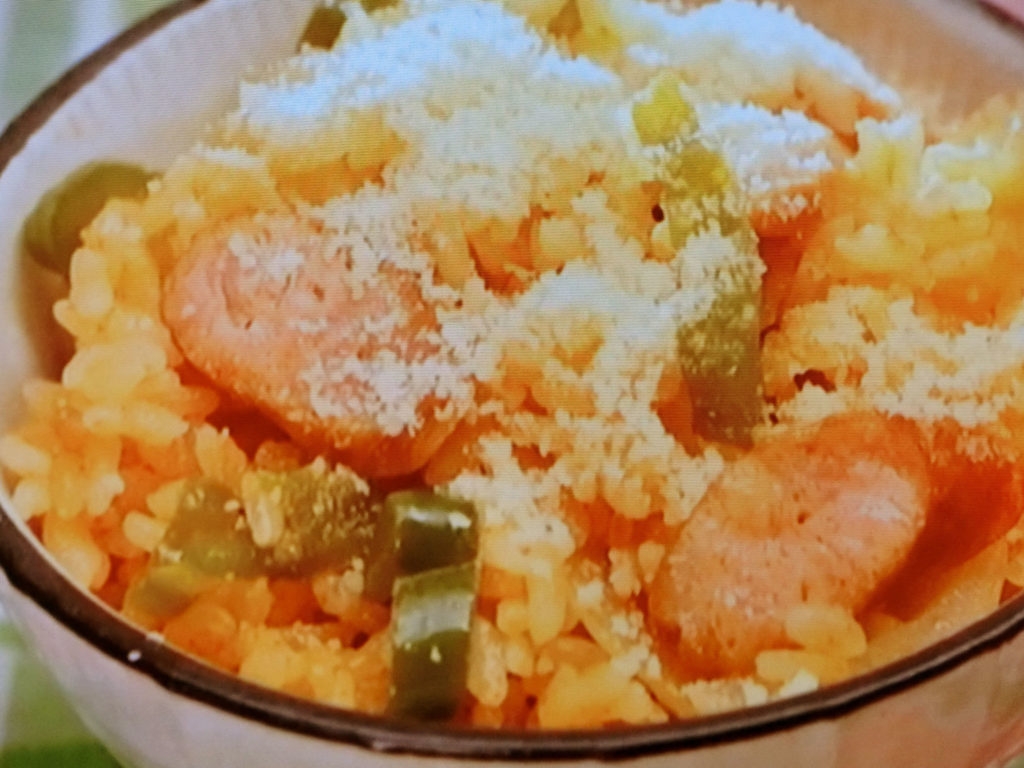 【相葉マナブ】ナポリタン炊き込みご飯のレシピ・渡部建（アンジャッシュ）・澤部佑（ハライチ）・相葉雅紀