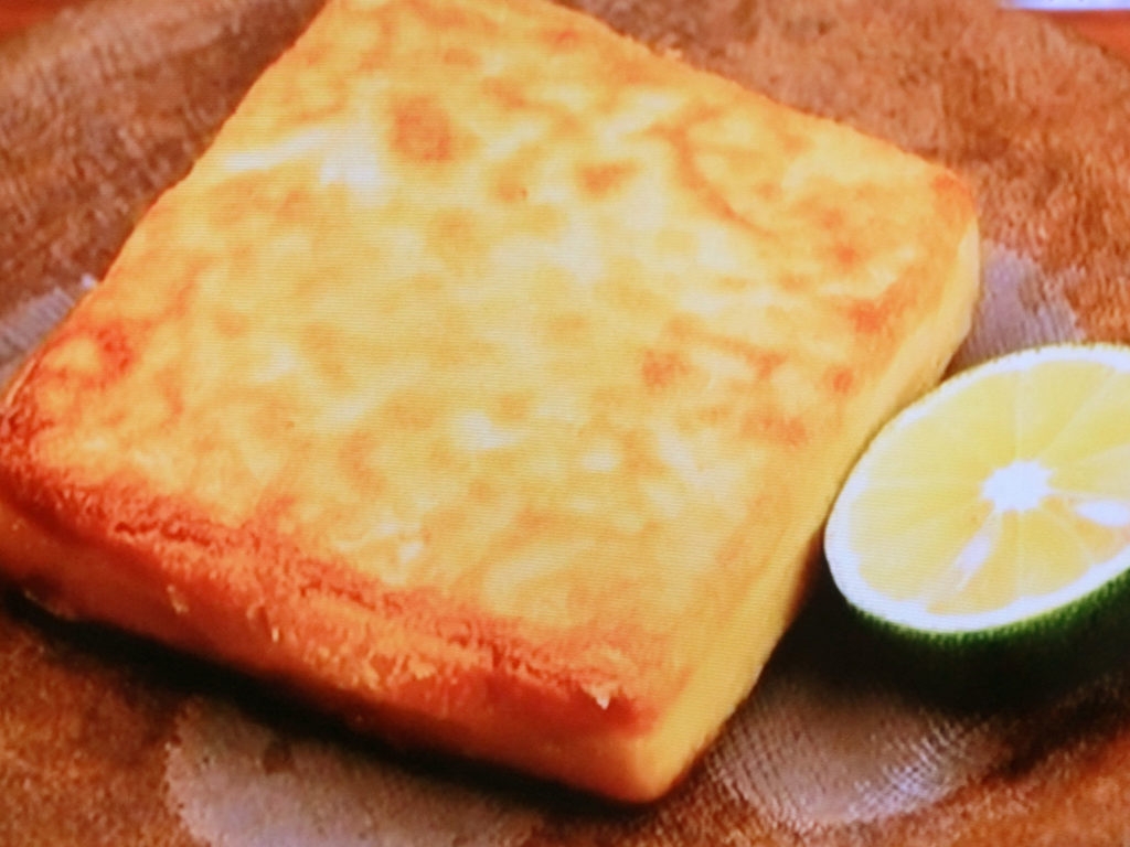 【きじまりゅうたの小腹すいてませんか？】絹ごし豆腐のしょうゆステーキのレシピ・きじまりゅうた