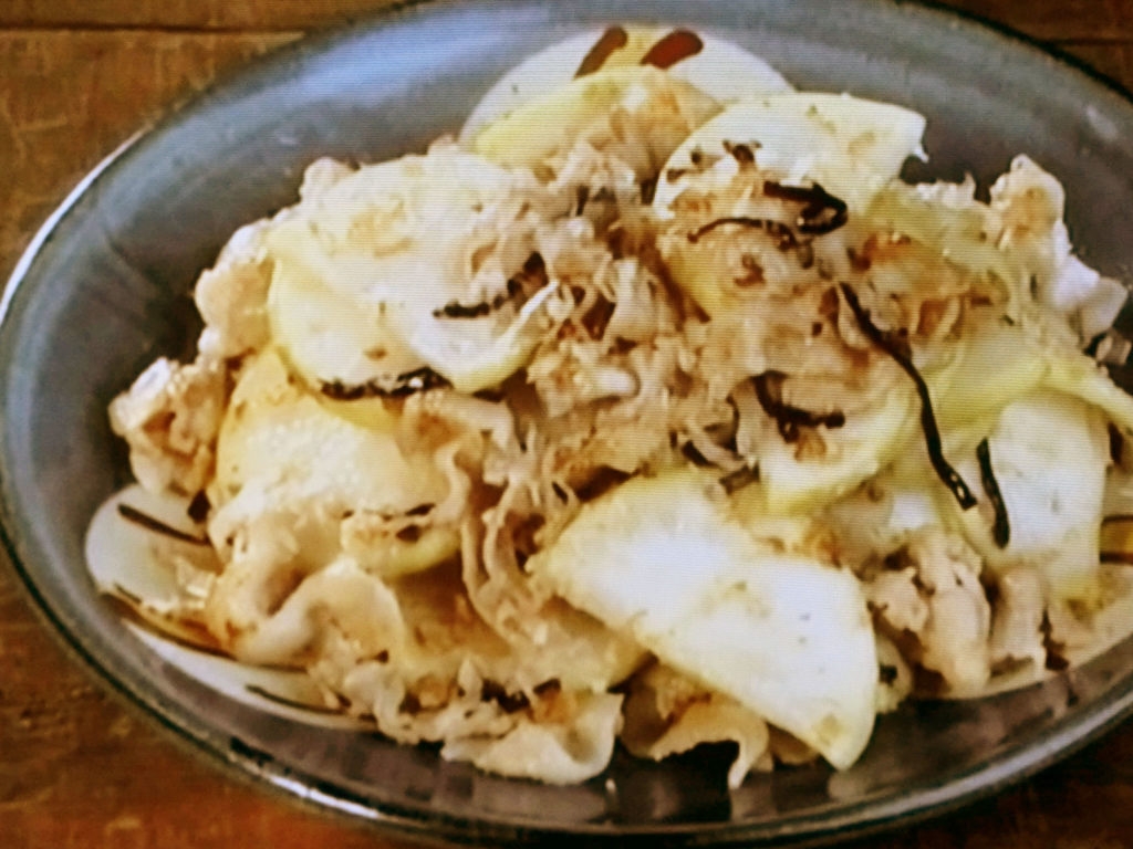 【ひるまえほっと】塩もみ大根と豚バラのうまみ炒めのレシピ・きじまりゅうた