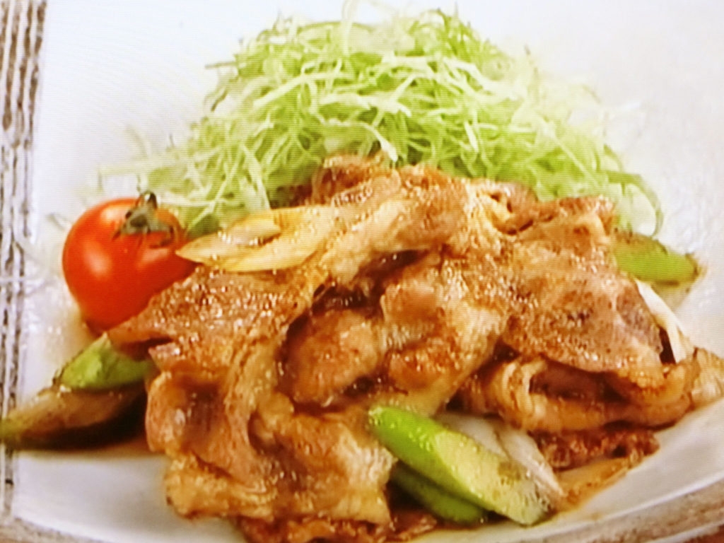 【上沼恵美子のおしゃべりクッキング】豚肉のしょうが焼きのレシピ・上沼恵美子・岡本健二