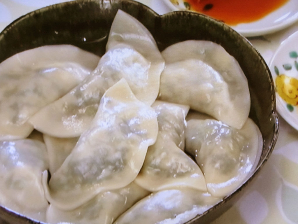 【おかずのクッキング】明日葉の水餃子のレシピ・土井善晴