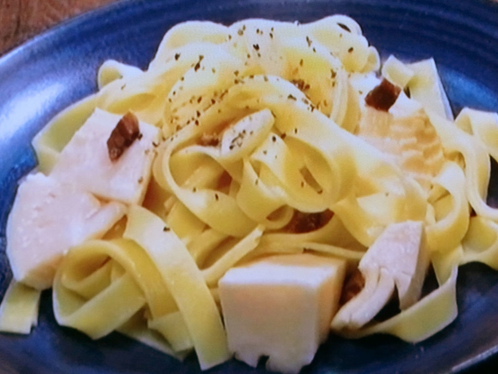 【ヒルナンデス】旬のたけのこのパスタのレシピ・桝谷周一郎