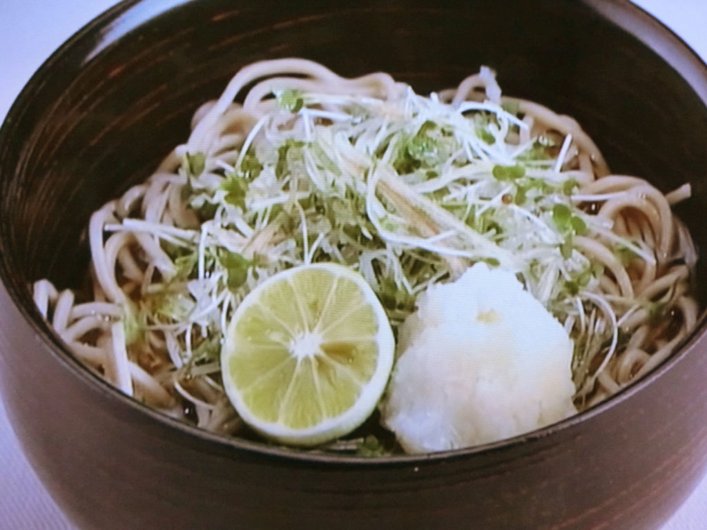【上沼恵美子のおしゃべりクッキング】薬味たっぷりおろしそばのレシピ・上沼恵美子・岡本健二